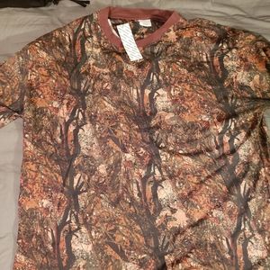camouflage realtree short tee ou